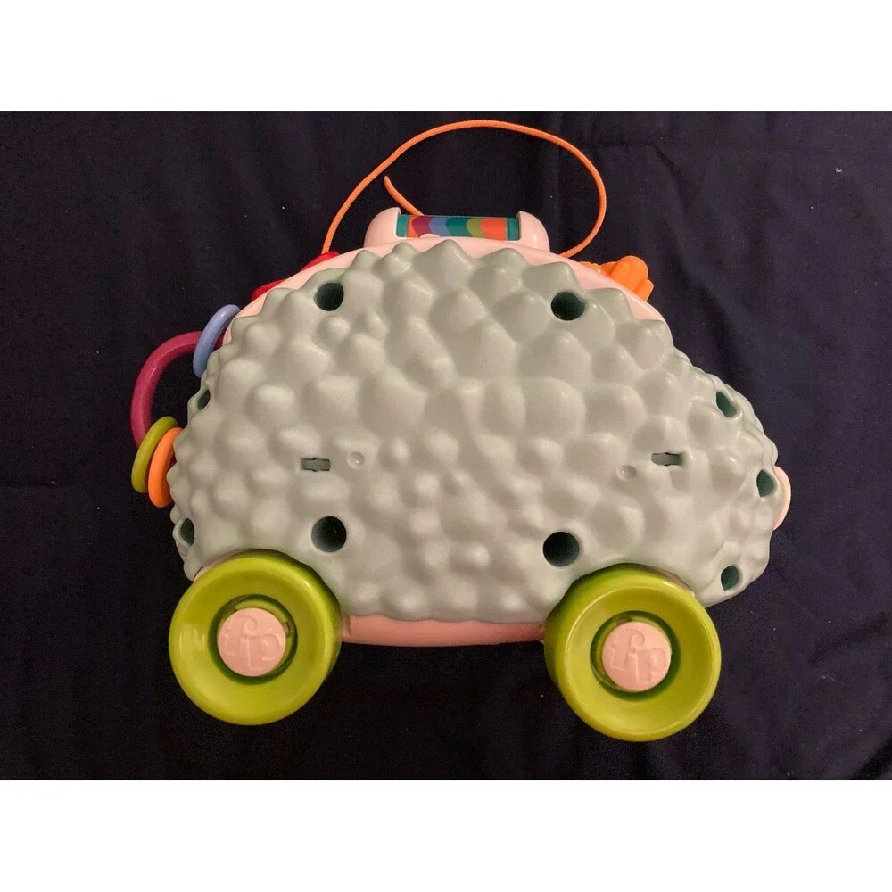 Fisher Price Linkimals HAPPY SHAPES HEDGEHOG Pull Toy Lights Music 2018 Works